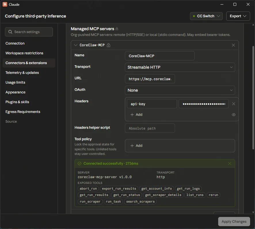 Claude Desktop MCP Configuration
